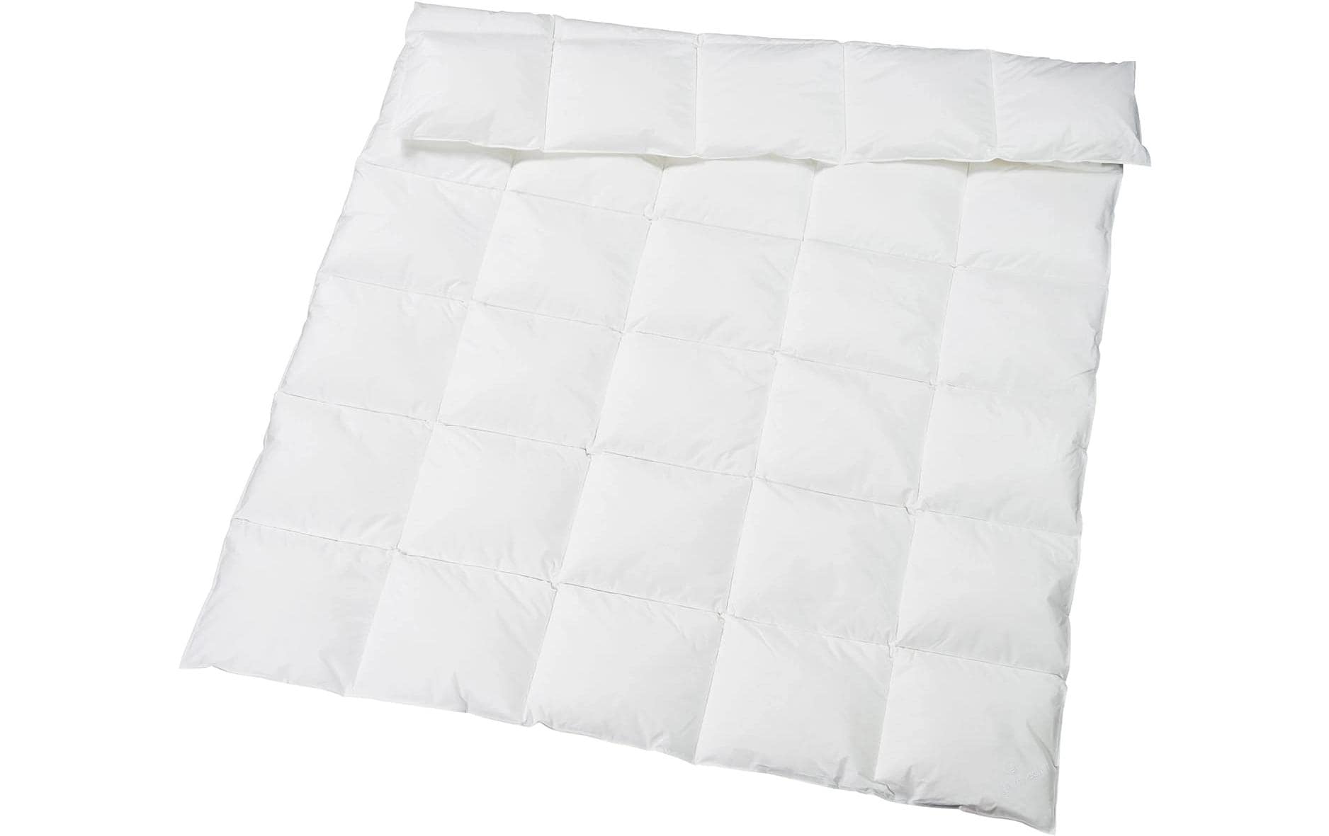Billerbeck Medium Federn-Duvet – 240 × 240 cm, Hergestellt in der Schweiz