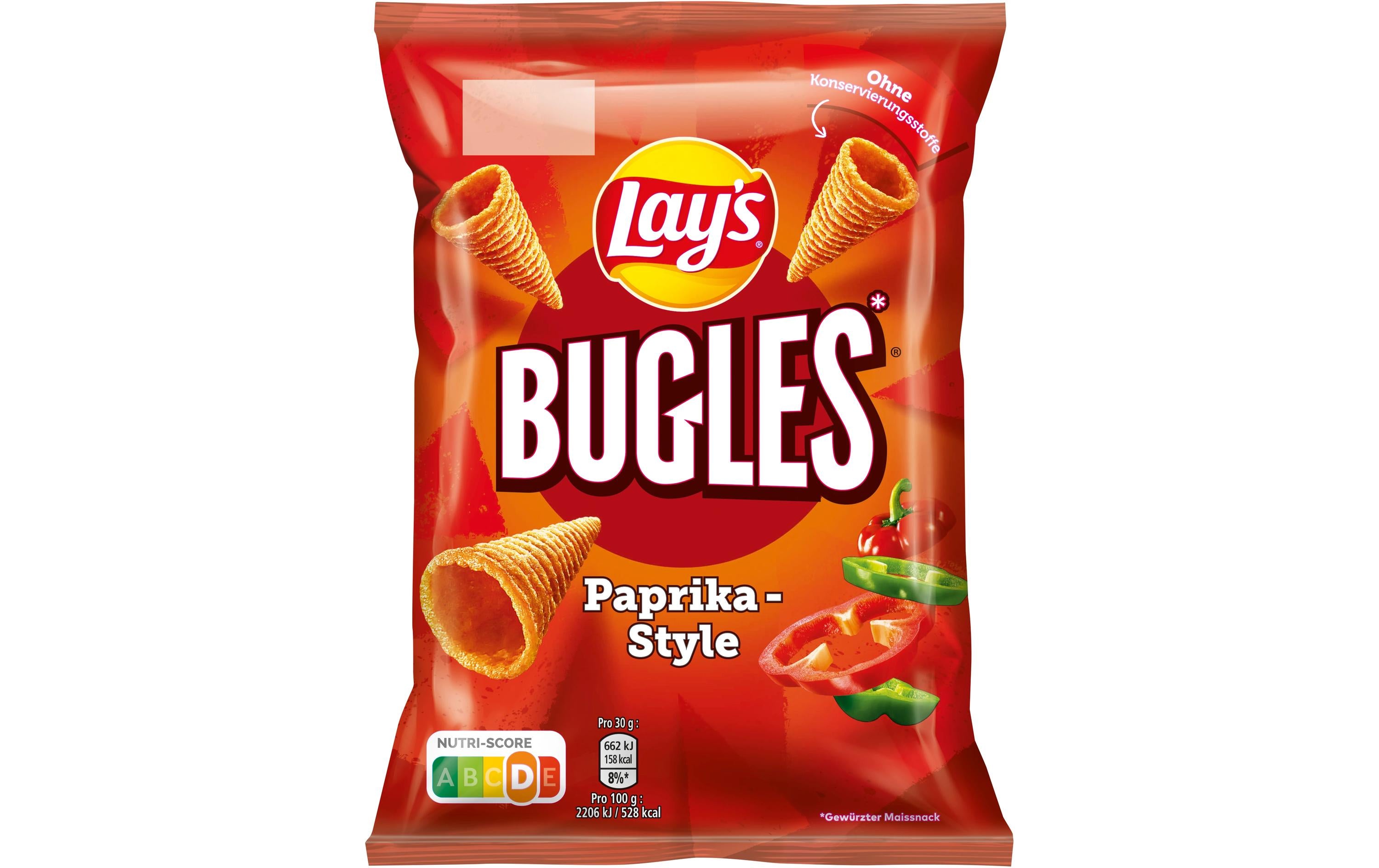 Lay's Bugles Maissnack – Paprika – 95 g