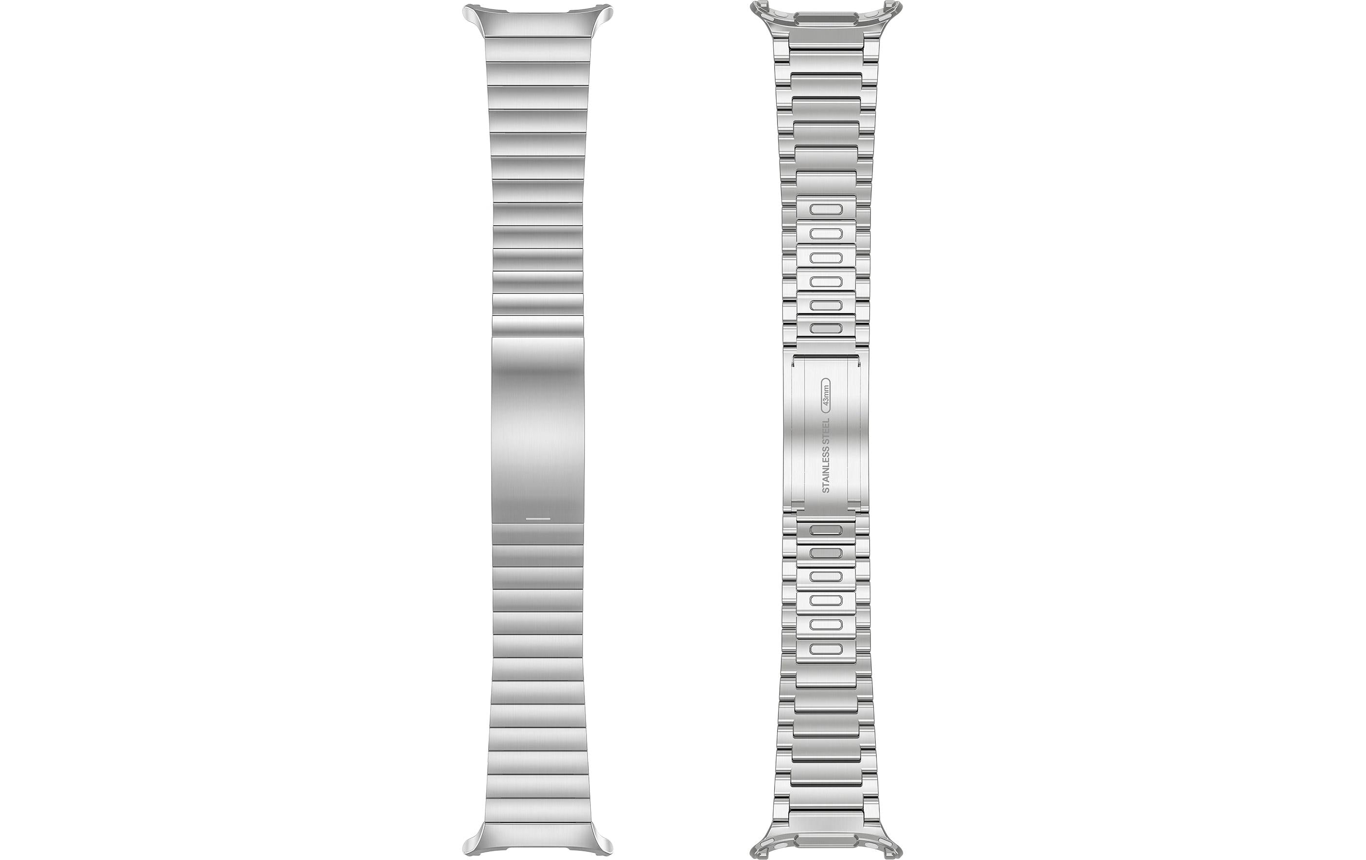 Samsung Link Bracelet – Armband – für Samsung Galaxy Watch 7 Ultra, Silber