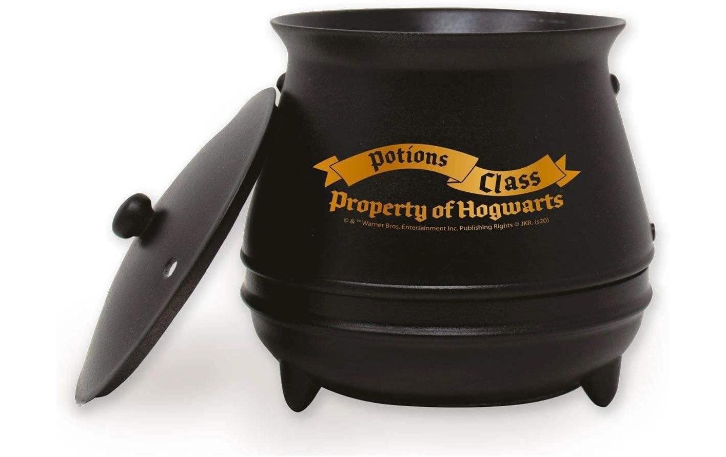 Thumbs Up Harry Potter Kaffeetasse – 350 ml, Kunststoff, Schwarz, mit Deckel