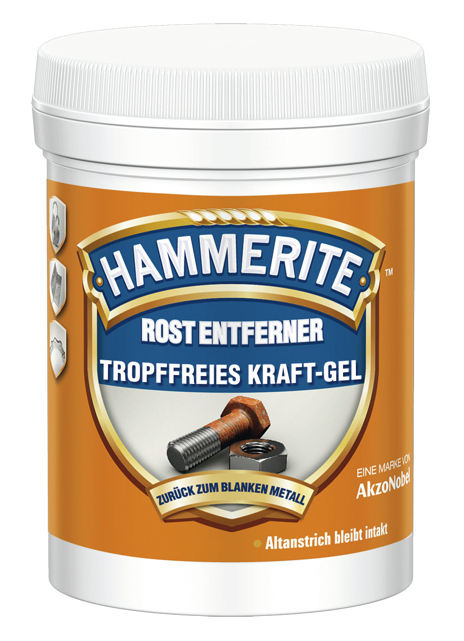 Hammerite Edelstahlpflege/-reiniger für Metall – Gel, Dose – 200 ml