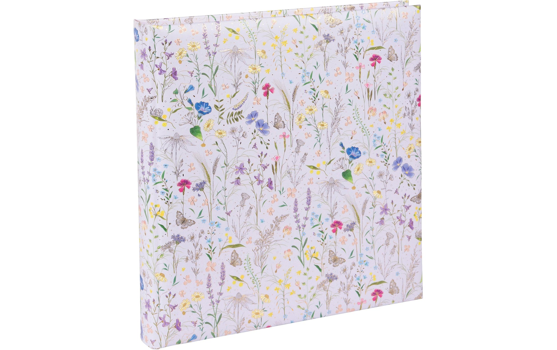 Goldbuch Fotoalbum Summer Meadow – für 100 × 150 mm, lila, Pergamin, 300 × 310 mm