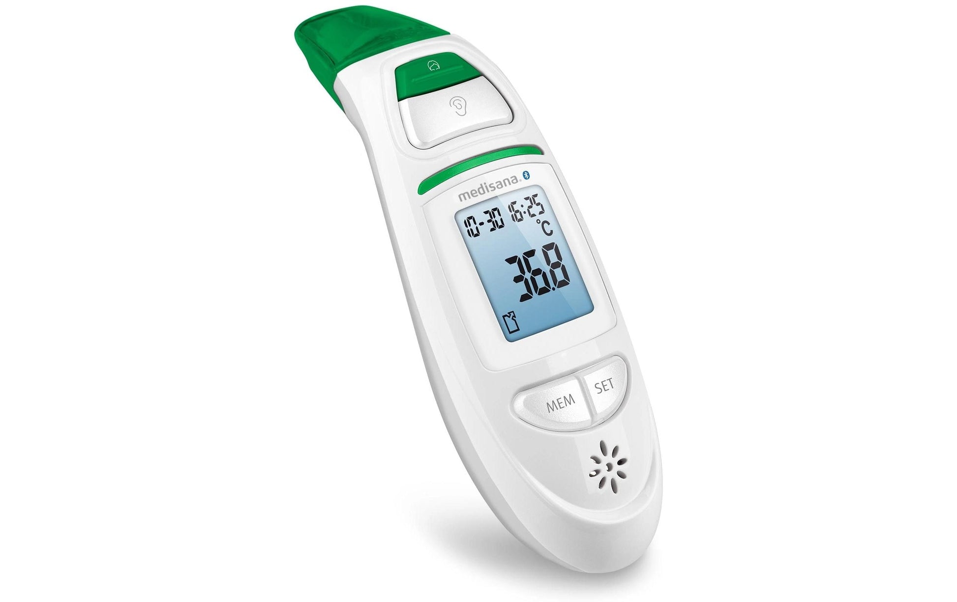 Medisana TM750 CONNECT – Infrarot-Ohr- und Stirnthermometer – 30 Speicher, ±0,3 °C – Weiss