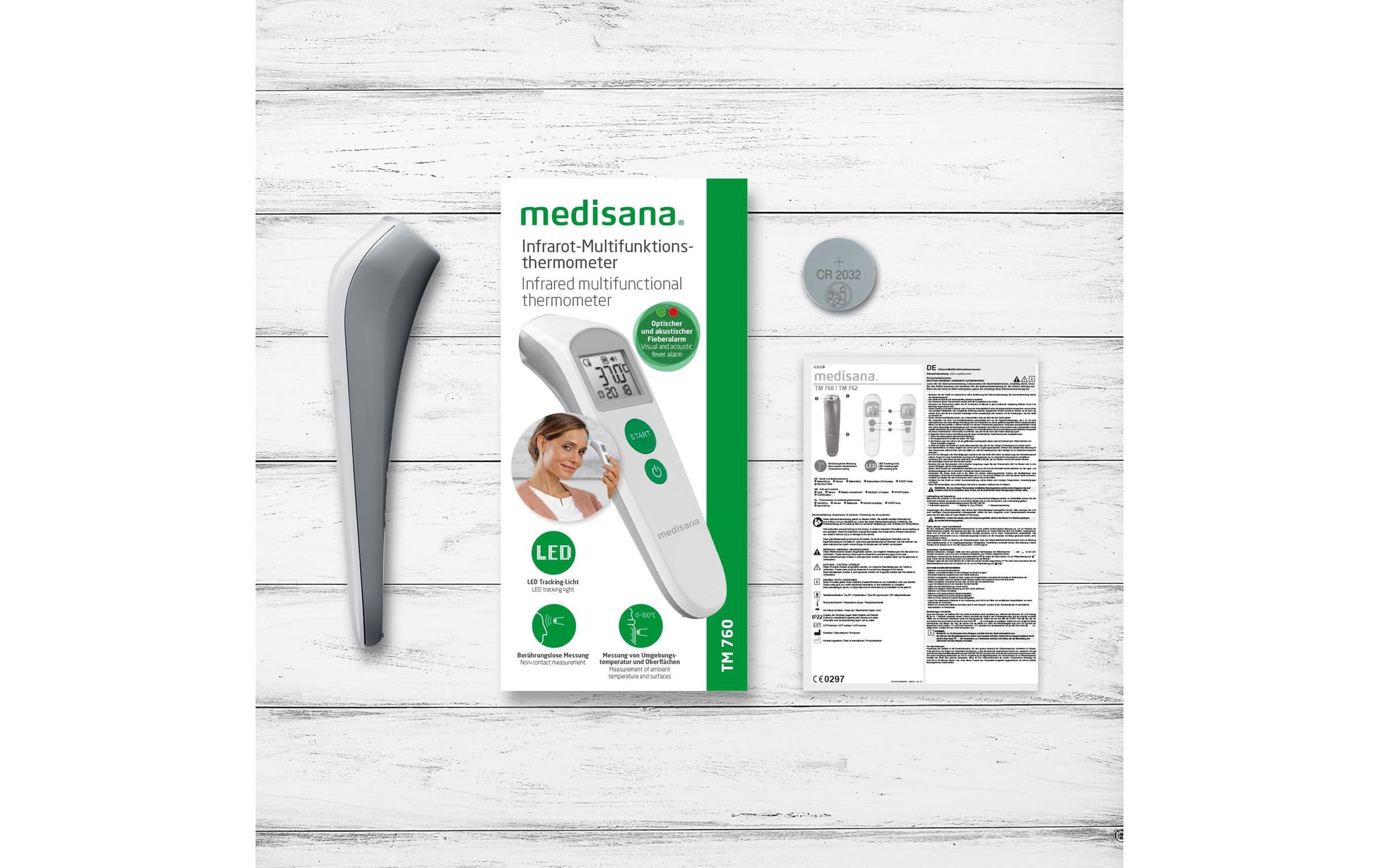 Medisana TM 760 – kontaktloses Stirnthermometer – 3 s