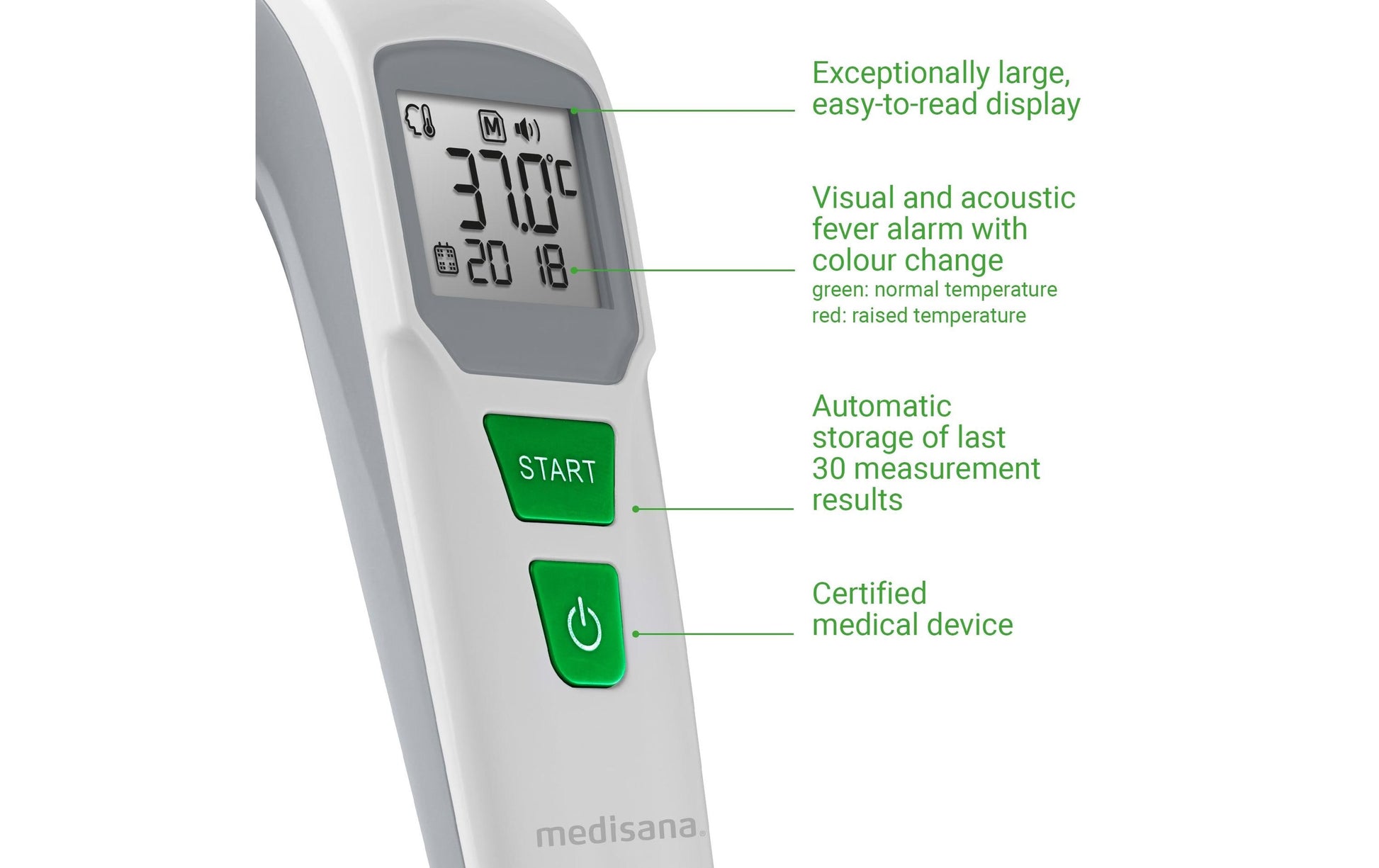Medisana TM 760 – kontaktloses Stirnthermometer – 3 s