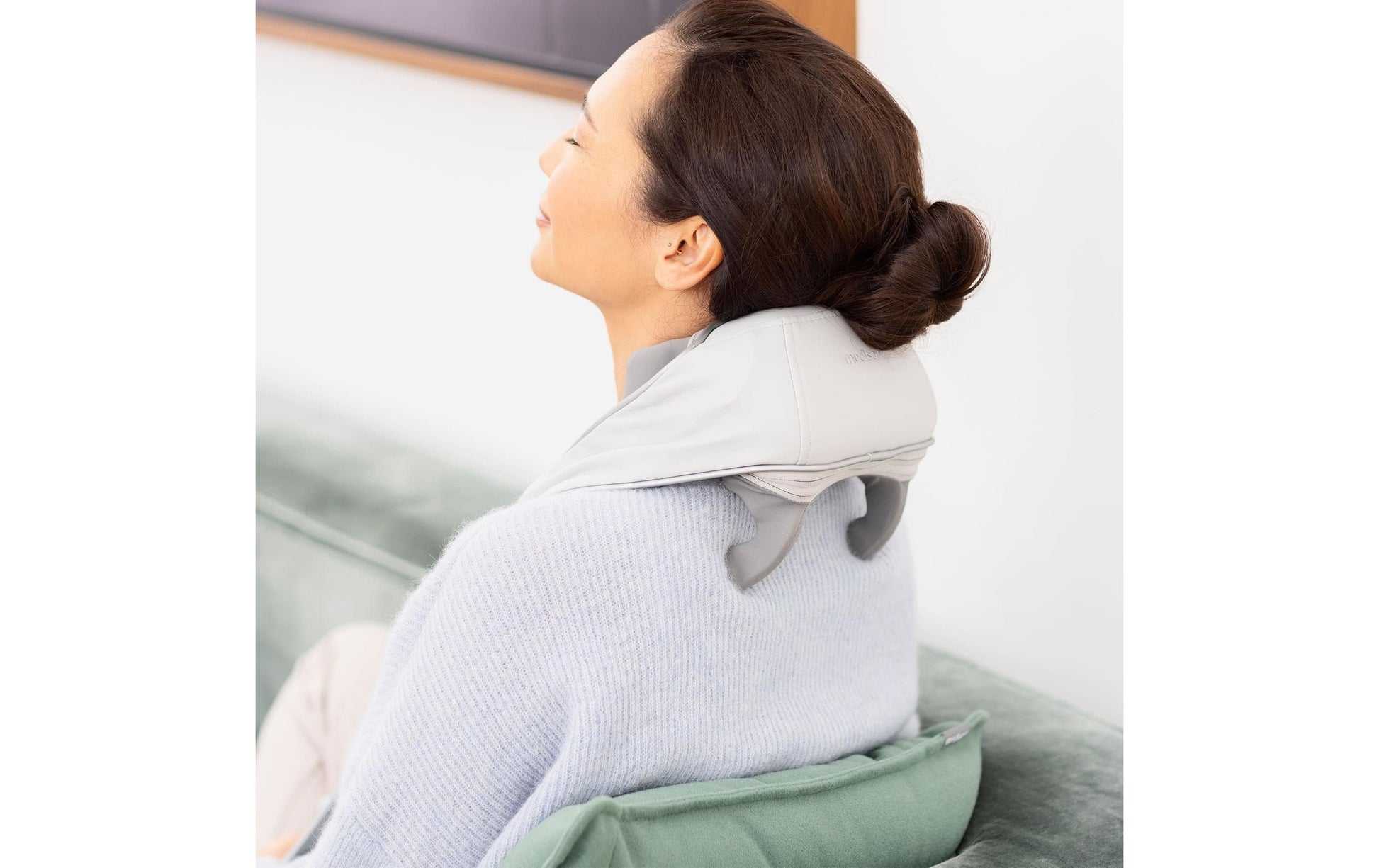 Medisana Nacken-Massagegerät NM990 – Knetmassage, mit Wärmefunktion – Akku