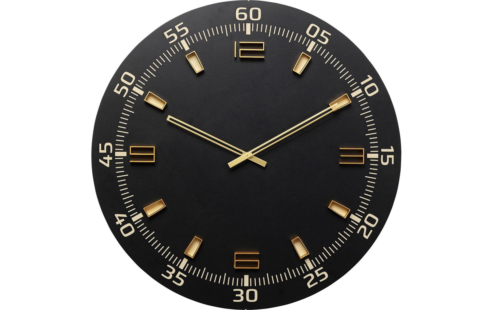 KARE Milk Bar Wanduhr – Analog, Ø 60 cm, Holz