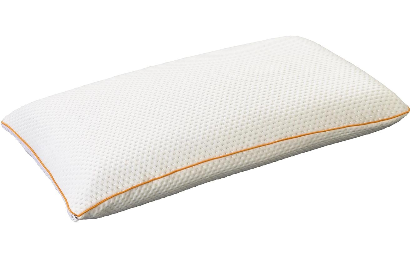 Billerbeck Reisekissen Verano Traveller – viskoelastisches Nackenstützkissen – 50 × 70 cm – weiss