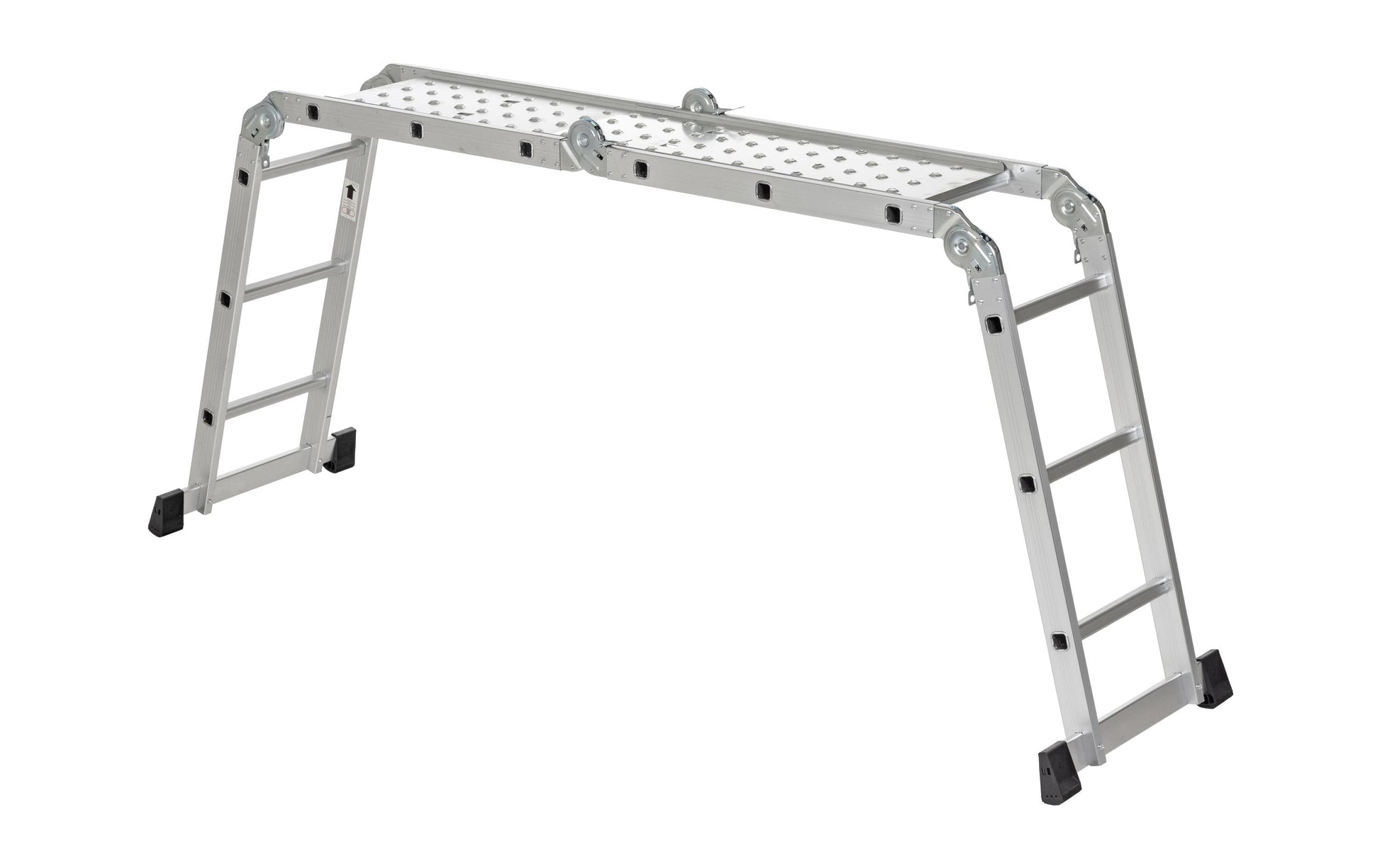Struct Klappleiter – 12 Stufen, 150 kg, Höhe 3,71 m