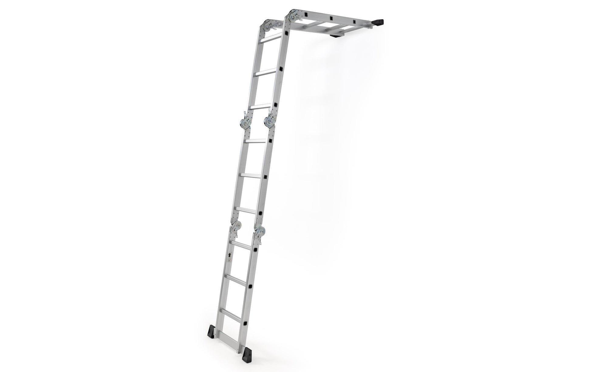 Struct Klappleiter – 12 Stufen, 150 kg, Höhe 3,71 m