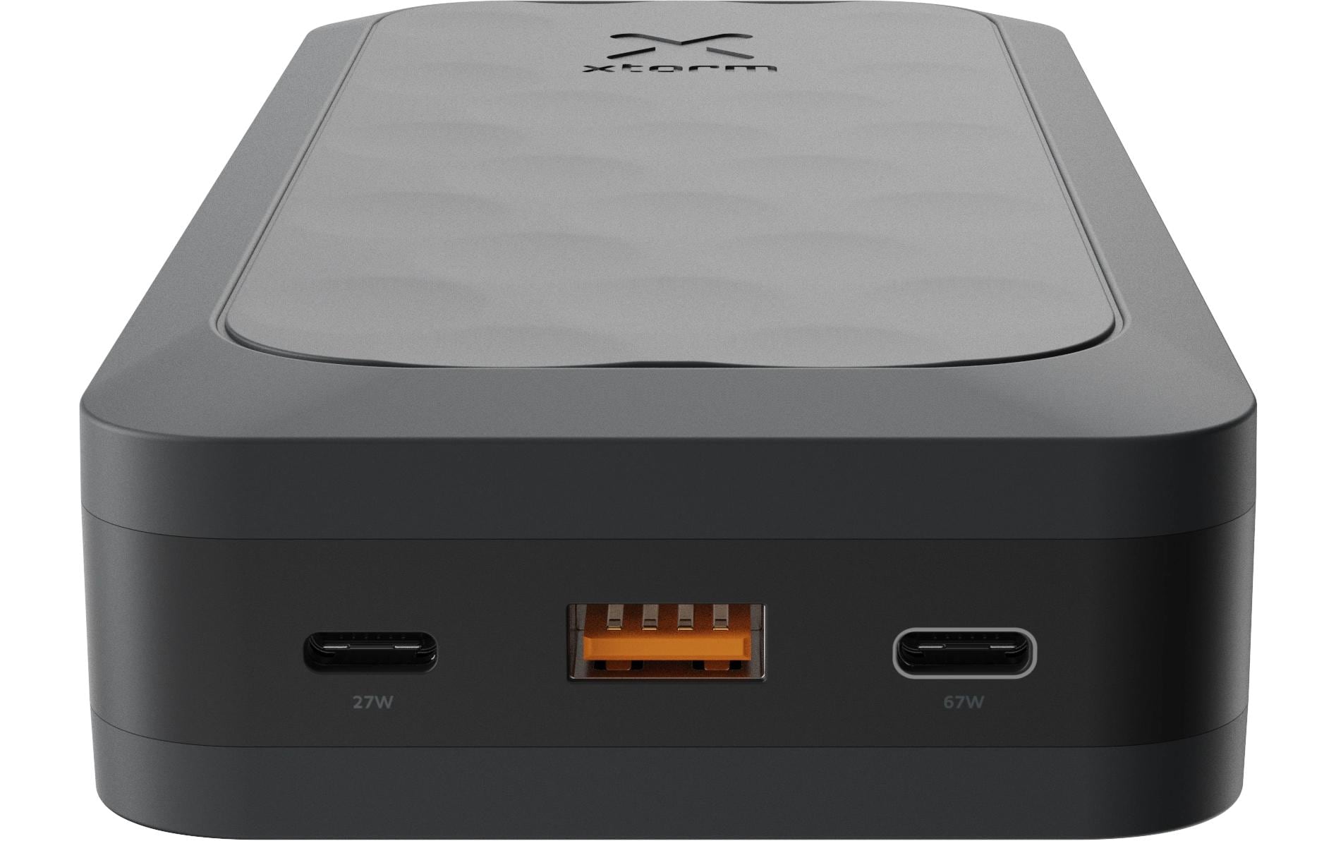 Xtorm Powerbank 27000 mAh, PD 67 W, 2× USB-C, 1× USB-A, Schwarz
