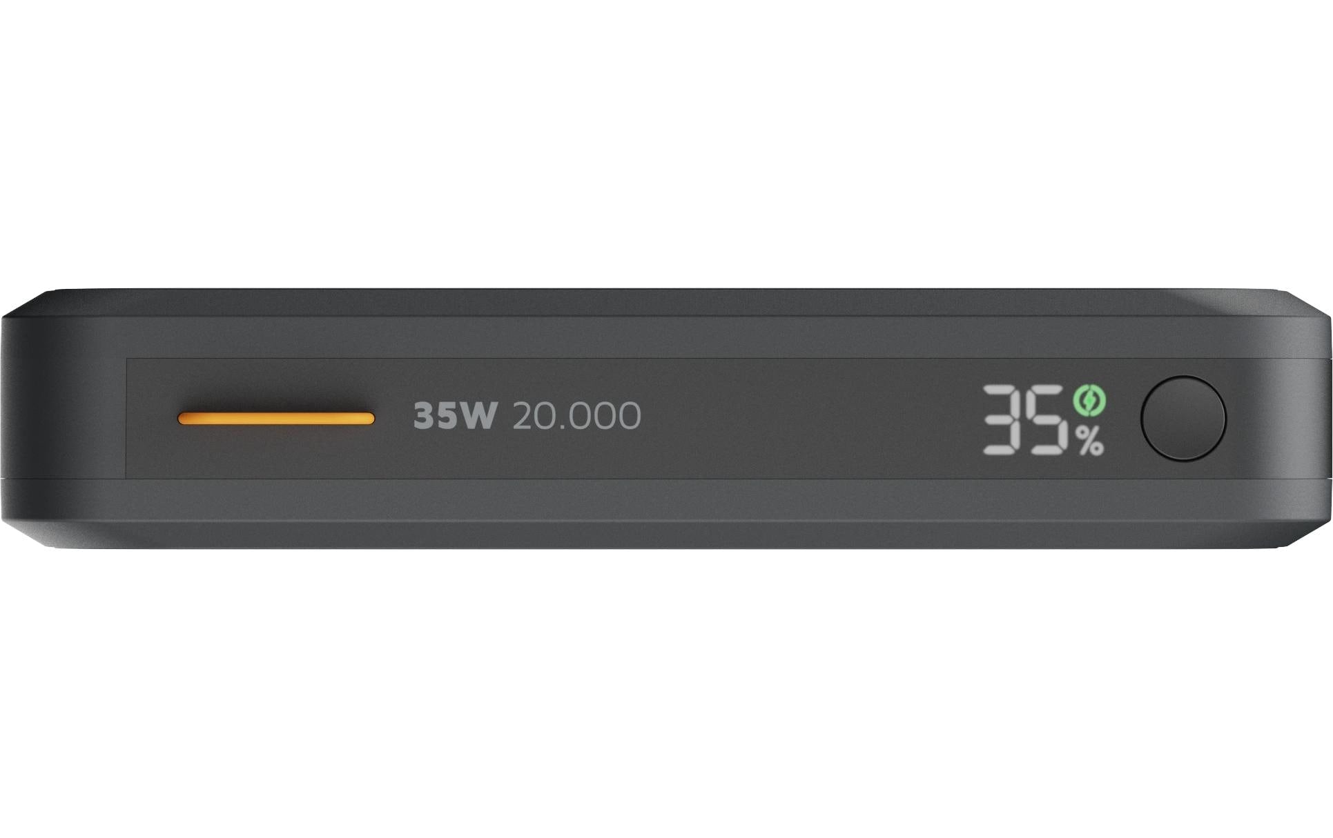 Xtorm Powerbank 20000 mAh, PD 35 W, 2× USB-C, 1× USB-A, mit Display, für Smartphones, Schwarz