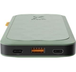 Xtorm Fuel Series 5 Powerbank 10'000 mAh – 20 W PD, 2× USB-C, 1× USB-A, grün