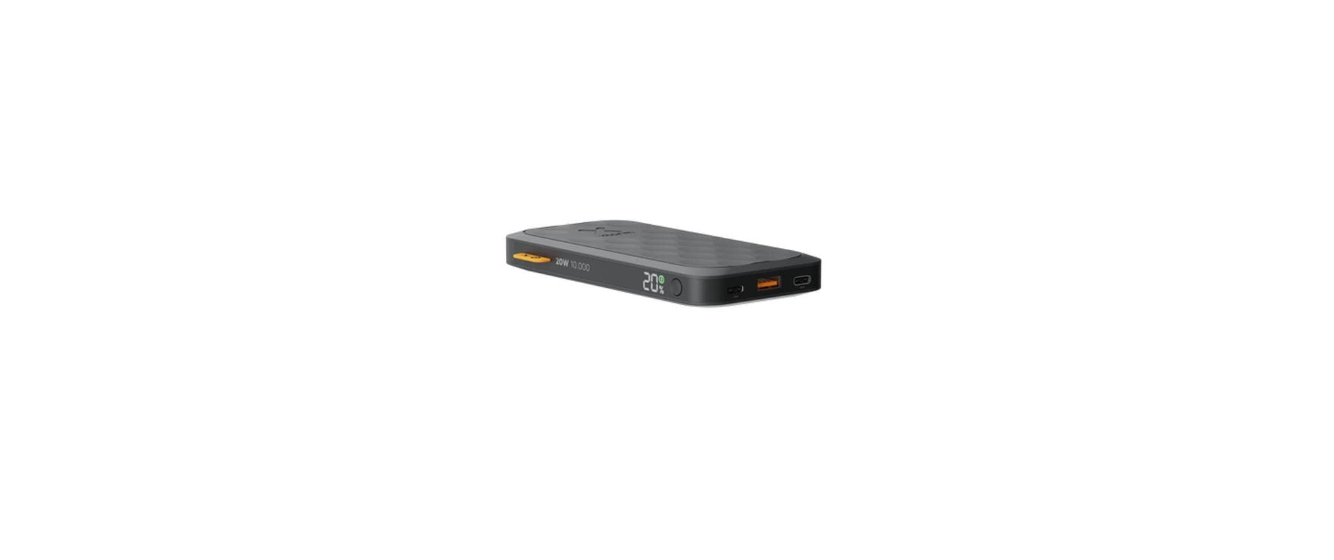Xtorm Fuel Series 5 Powerbank 10'000 mAh – 20 W PD, 2× USB-C, 1× USB-A, schwarz
