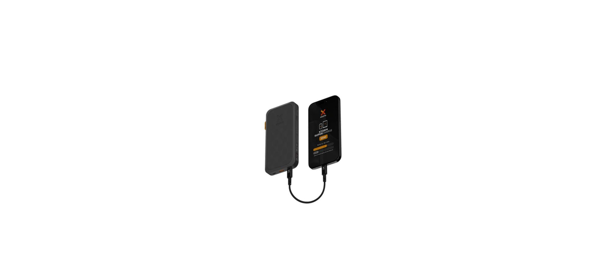 Xtorm Fuel Series 5 Powerbank 10'000 mAh – 20 W PD, 2× USB-C, 1× USB-A, schwarz