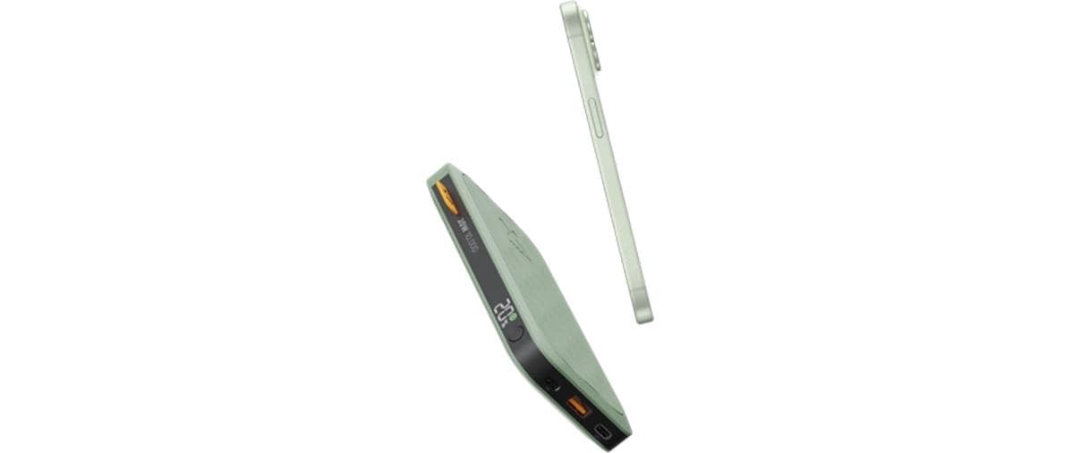 Xtorm Fuel Series 5 Powerbank 10'000 mAh – 20 W PD, 2× USB-C, 1× USB-A, grün