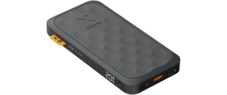 Xtorm Fuel Series 5 Powerbank 10'000 mAh – 20 W PD, 2× USB-C, 1× USB-A, schwarz
