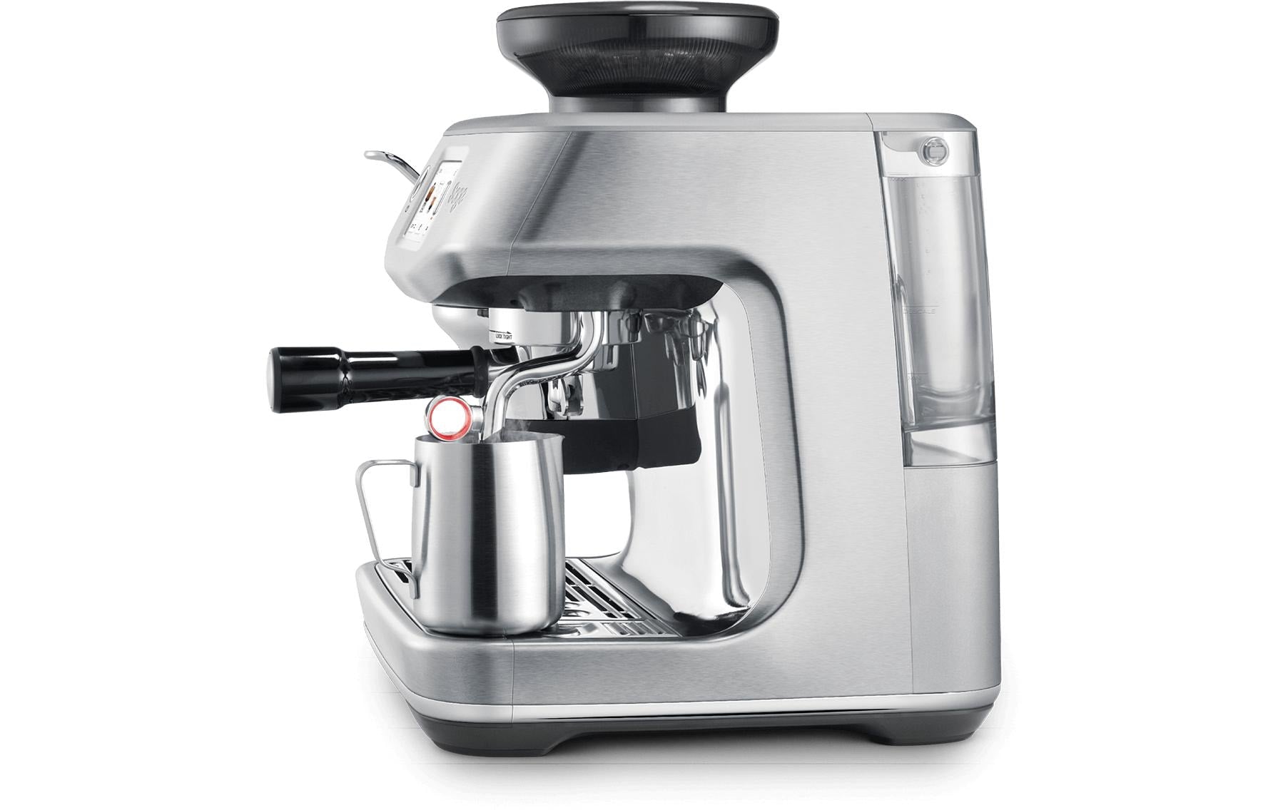 Sage Software Sage Barista Imp Cold SS Espressomaschine (Siebträger) – 9 bar, 2,0 l, Milchschaumdüse, Silber