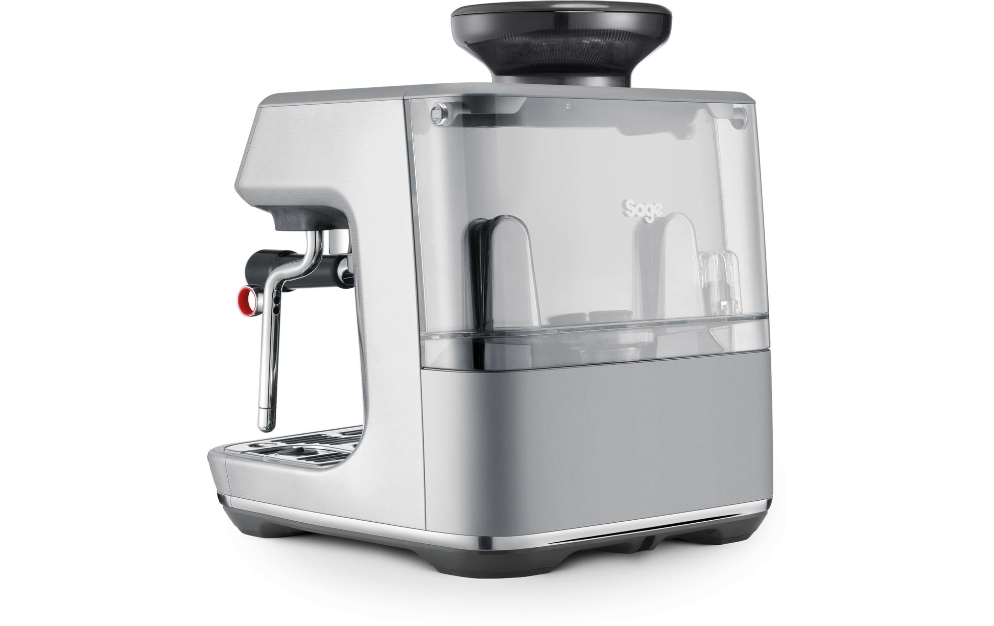 Sage Software Sage Barista Imp Cold SS Espressomaschine (Siebträger) – 9 bar, 2,0 l, Milchschaumdüse, Silber