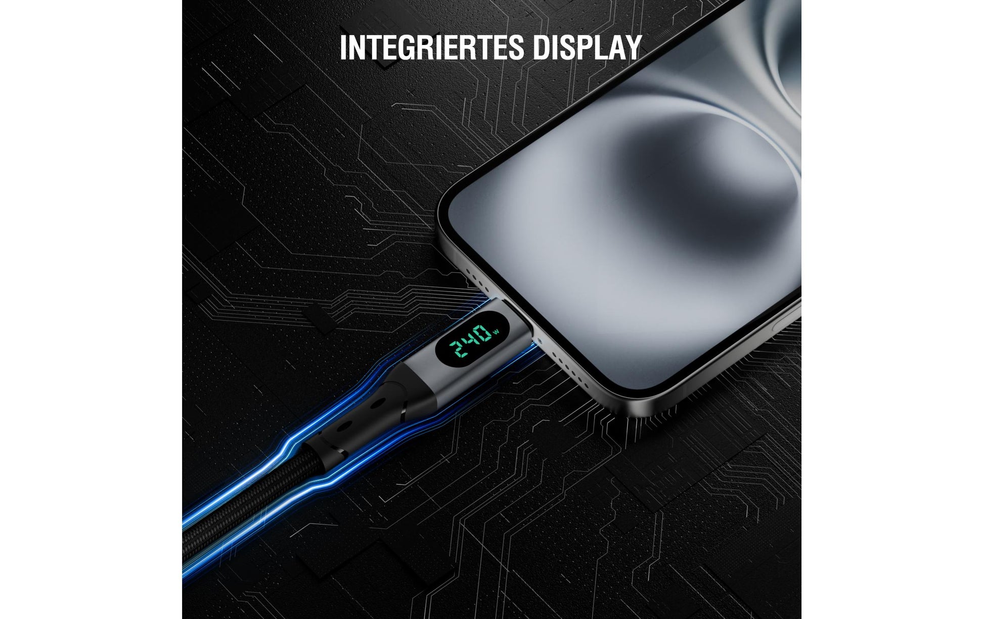 4smarts USB-Kabel, USB-C zu USB-C, 1,5 m, USB4, Lade-/Datenkabel
