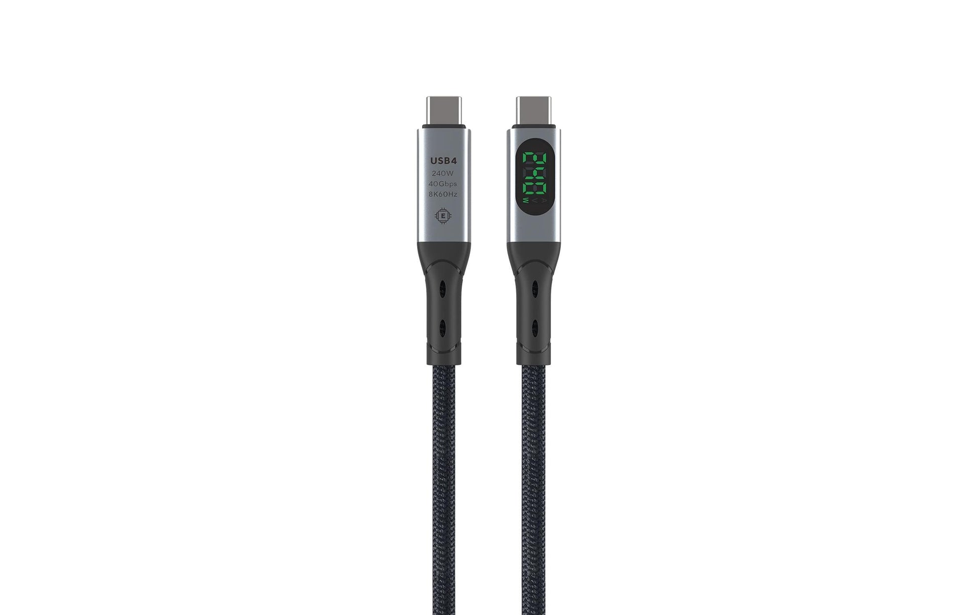 4smarts USB-Kabel, USB-C zu USB-C, 1,5 m, USB4, Lade-/Datenkabel