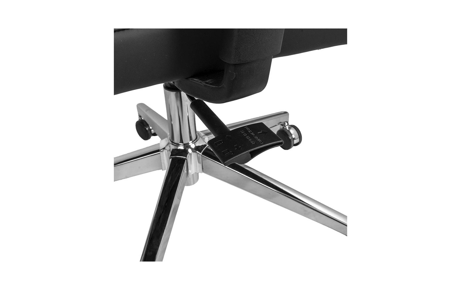 Contini Bürostuhl ComfortPro – Kunstleder, schwarz