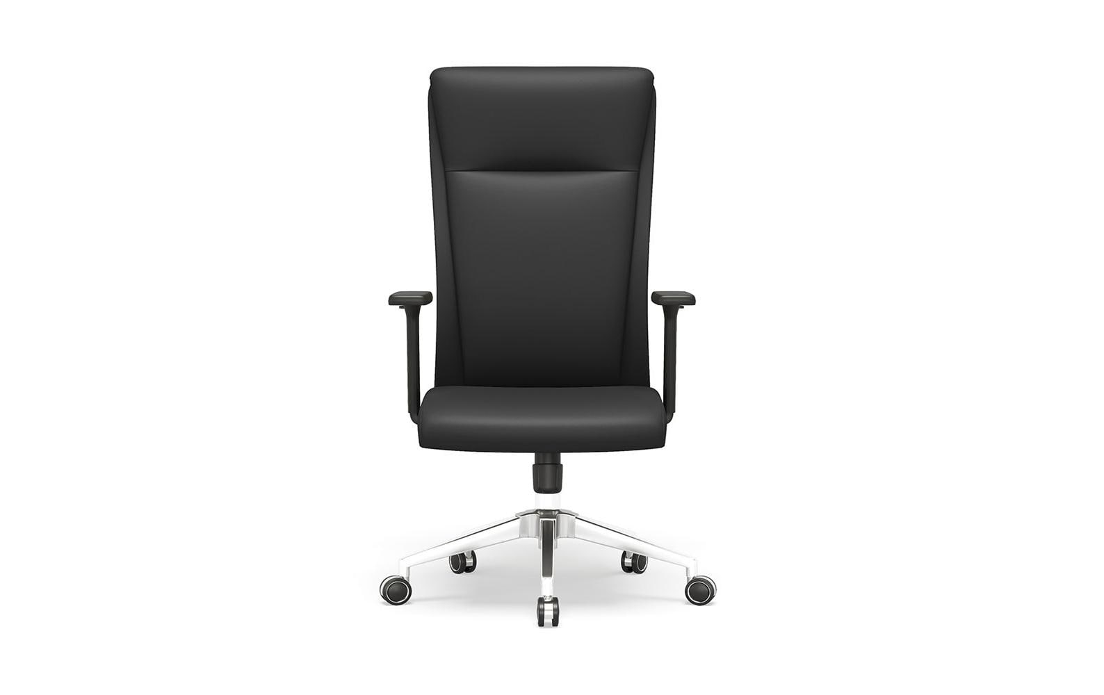 Contini Bürostuhl ComfortPro – Kunstleder, schwarz