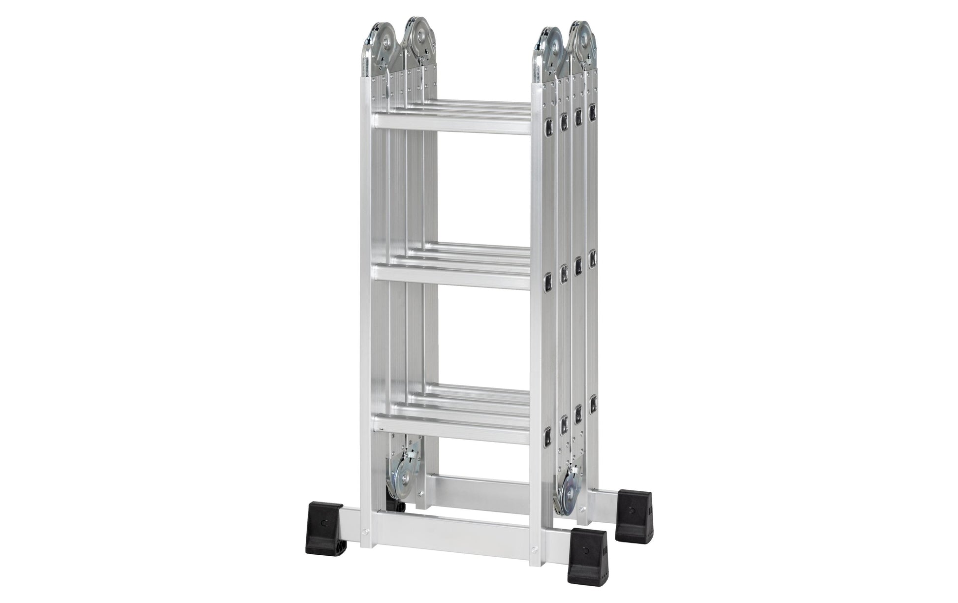 Struct Klappleiter – 12 Stufen, 150 kg, Höhe 3,71 m