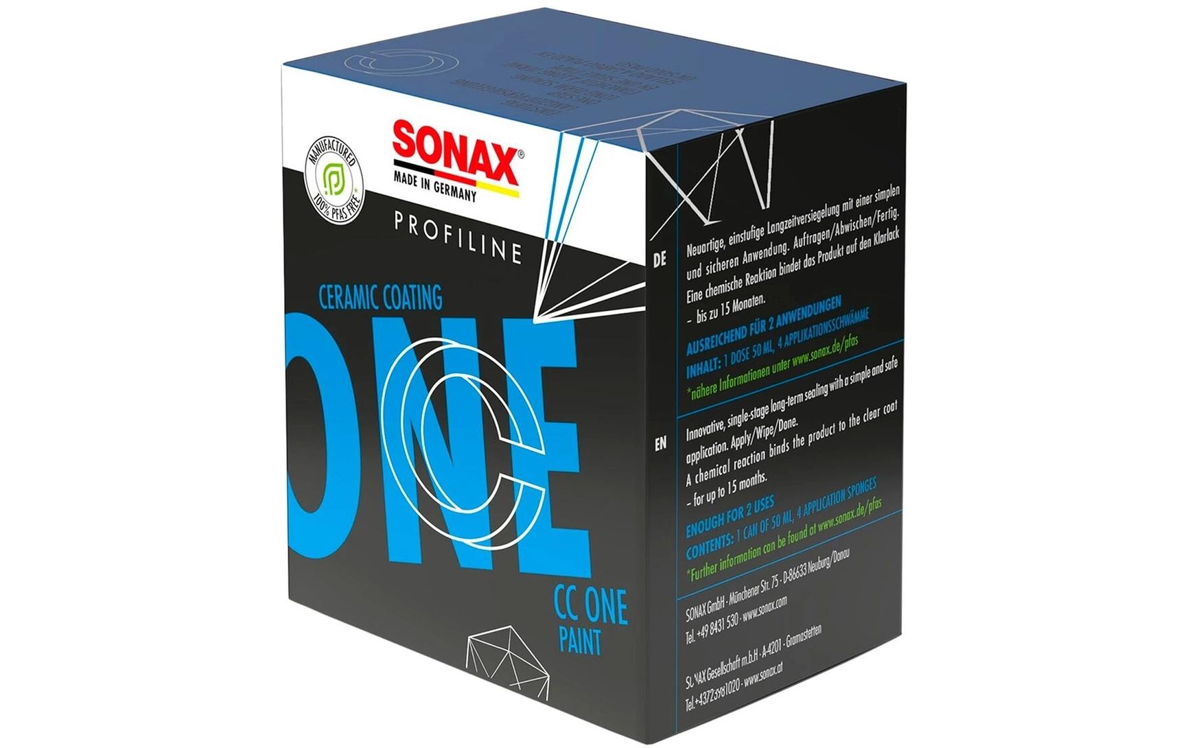 Sonax Profiline Lackversiegelung – CC One (Keramik), für Lack, 40 ml