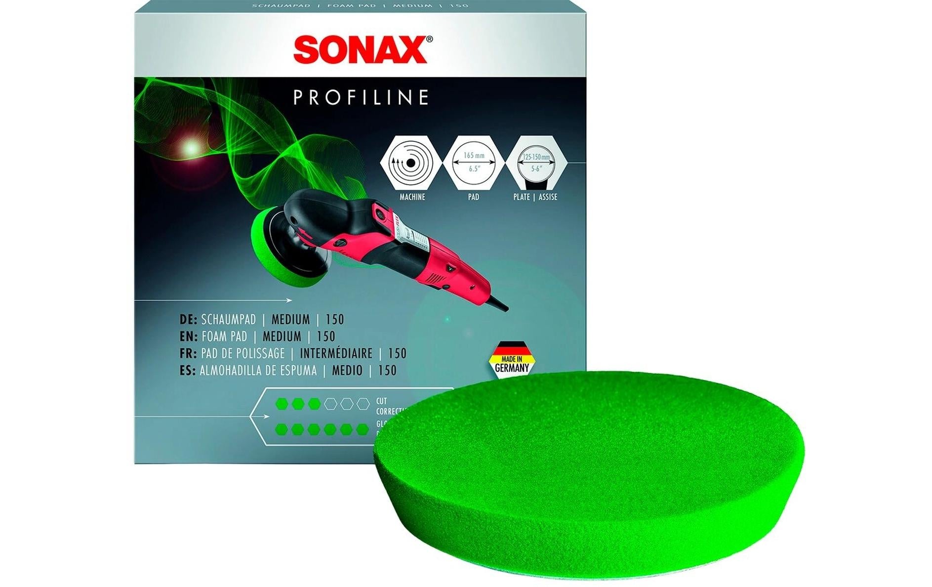 Sonax PROFILINE Polierpad 165 mm – medium