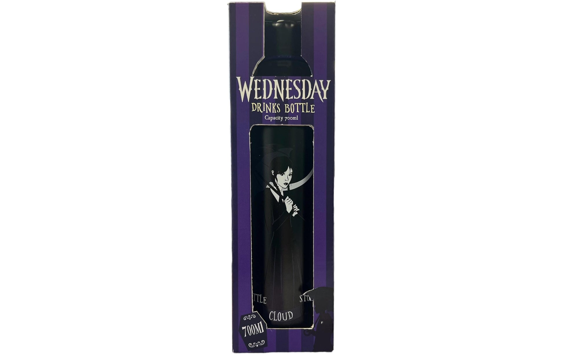 Thumbs Up Wednesday Trinkflasche 700 ml – Stahl, Schraubdeckel, Schwarz