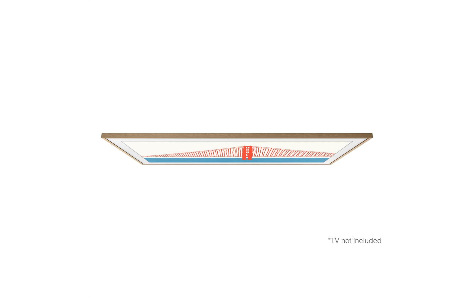 Samsung VG-SCFF85TKBXC – LED-Wandrahmen, für The Frame Pro, 85,0", Beige