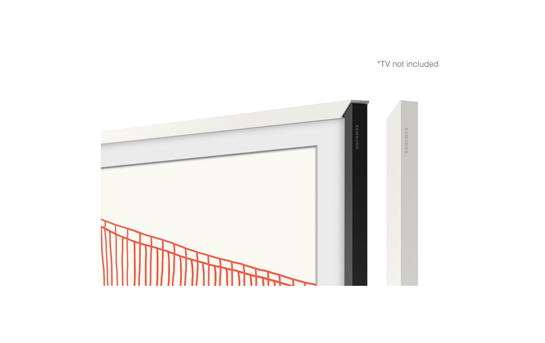 Samsung VG-SCFF75WTBXC Rahmen für The Frame Pro (LS03F), 75" – Weiss