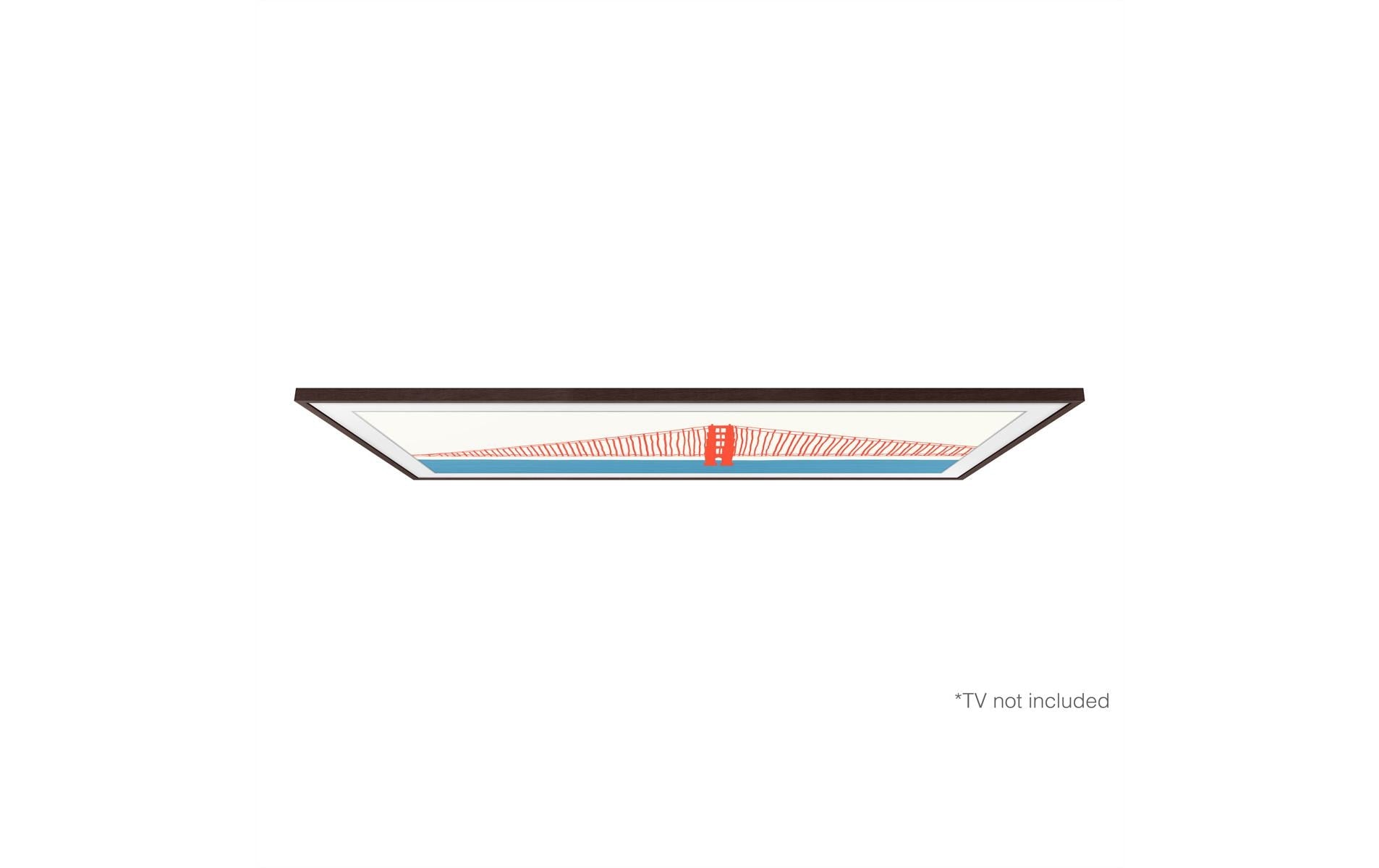 Samsung VG-SCFF65BWBXC – LED-Wandrahmen, für The Frame 5.0 (2021) (LS03A), 65", Braun