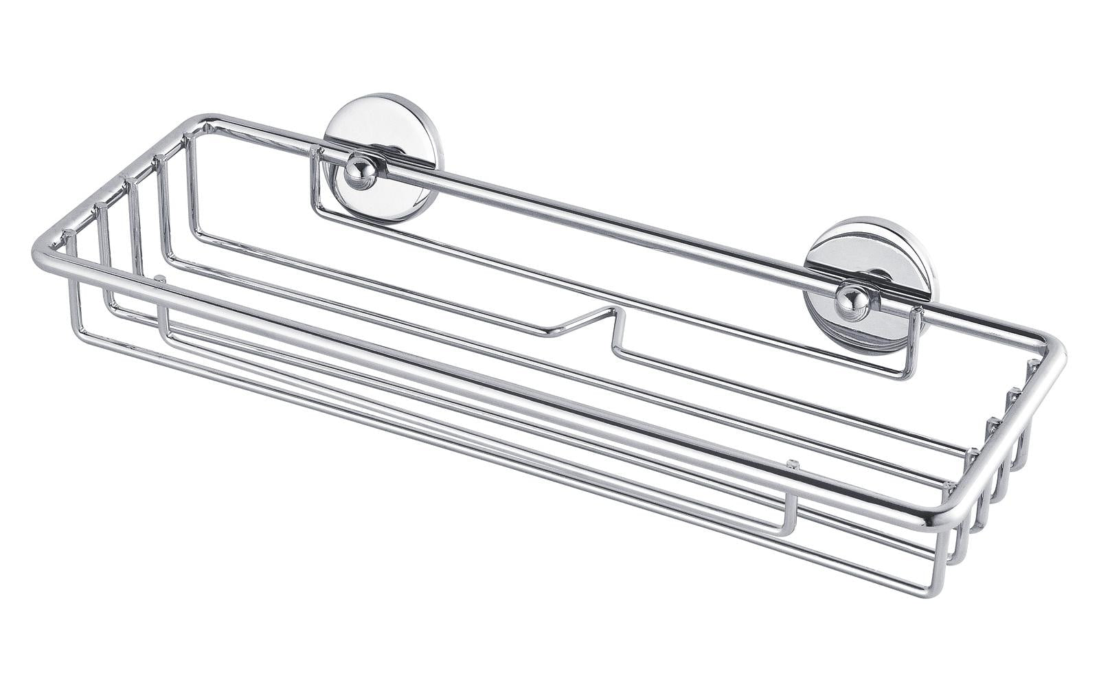TESA Seifenhalter (Wand) – Edelstahl, Klebestreifen, Silber