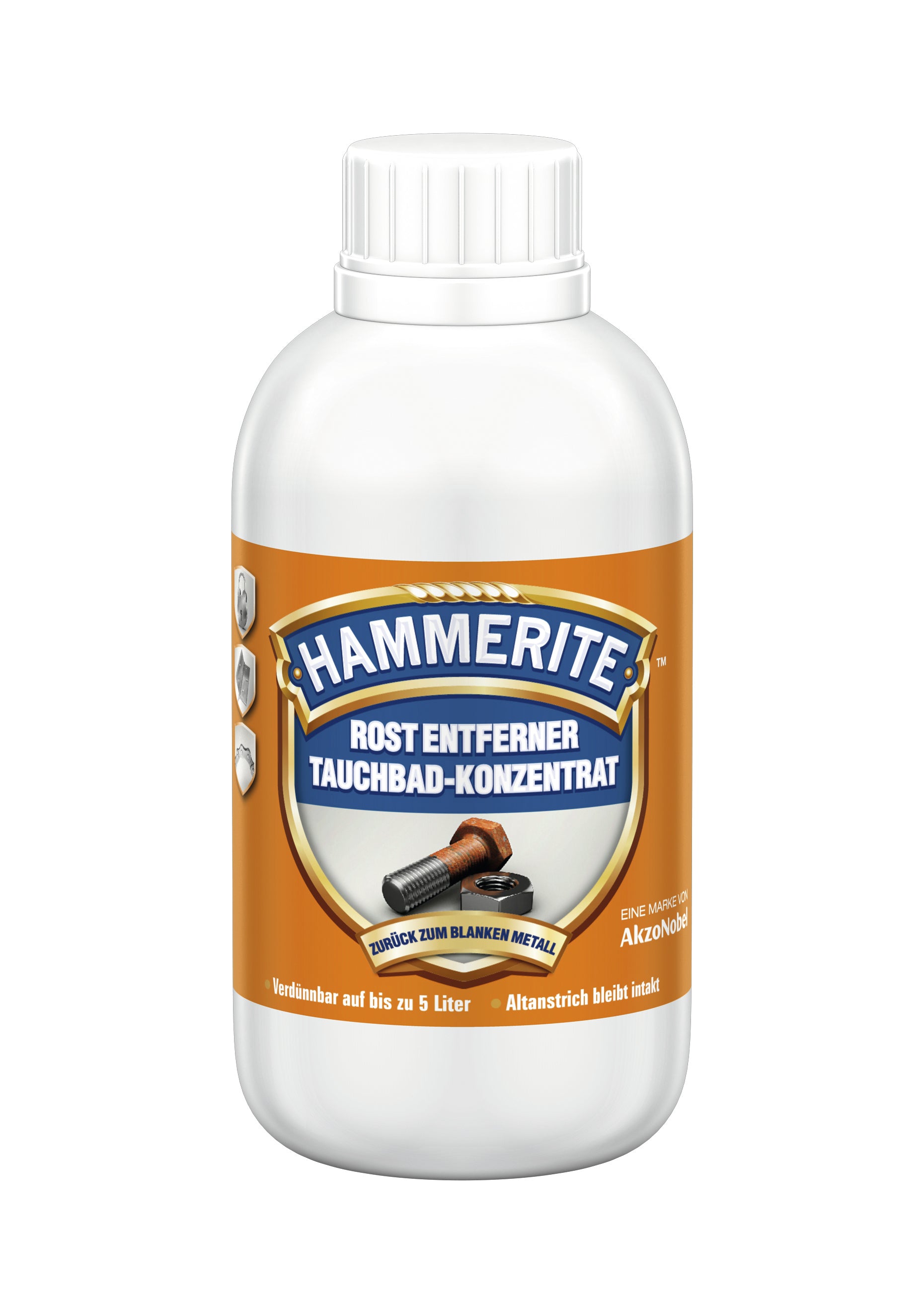 Hammerite Rostentferner für Metall – Konzentrat, Flasche – 500 ml