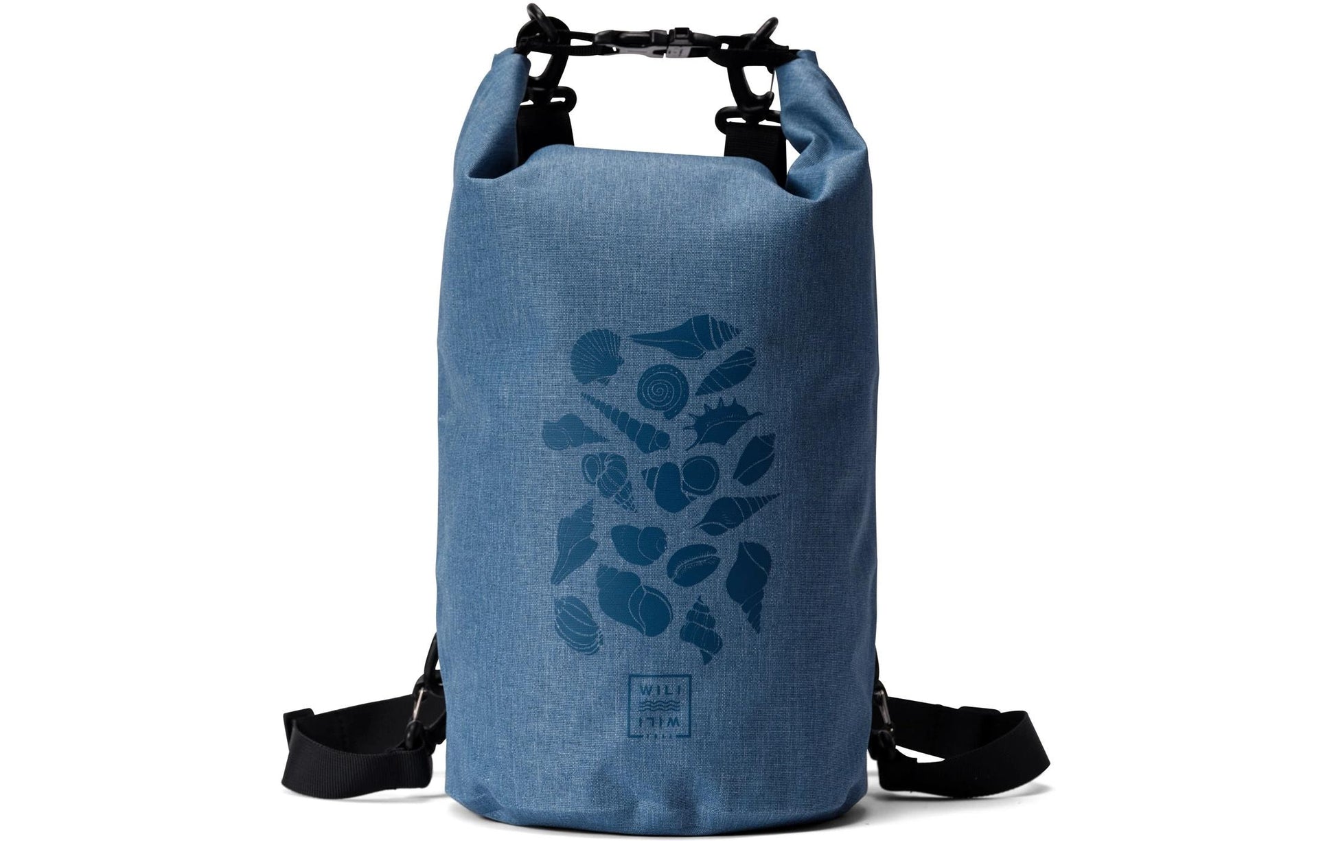 Wili Wili Tree Sporttasche Beach Life – 7 l, wasserfest, aus rPET, dunkelblau