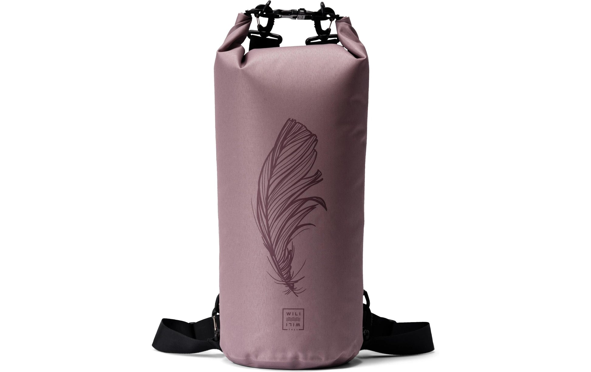 Wili Wili Tree Sporttasche Dry Bag Feather – 15 l, rosa