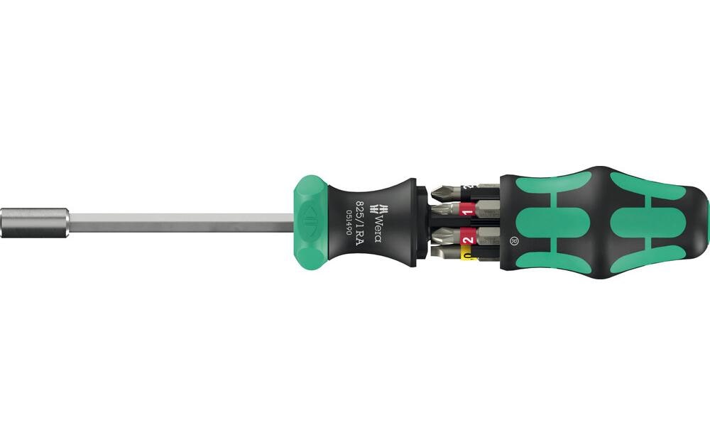 Wera Kraftform Kompakt – Multi-Bit-Schraubenzieher-Set 1/4", PH, 6-teilig