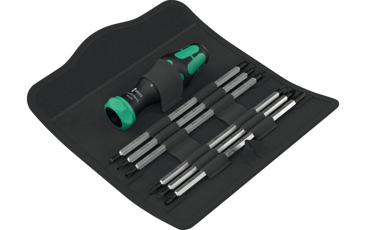 Wera Kraftform Kompakt Vario – Multi-Bit-Schraubenzieher-Set PH, 7-teilig