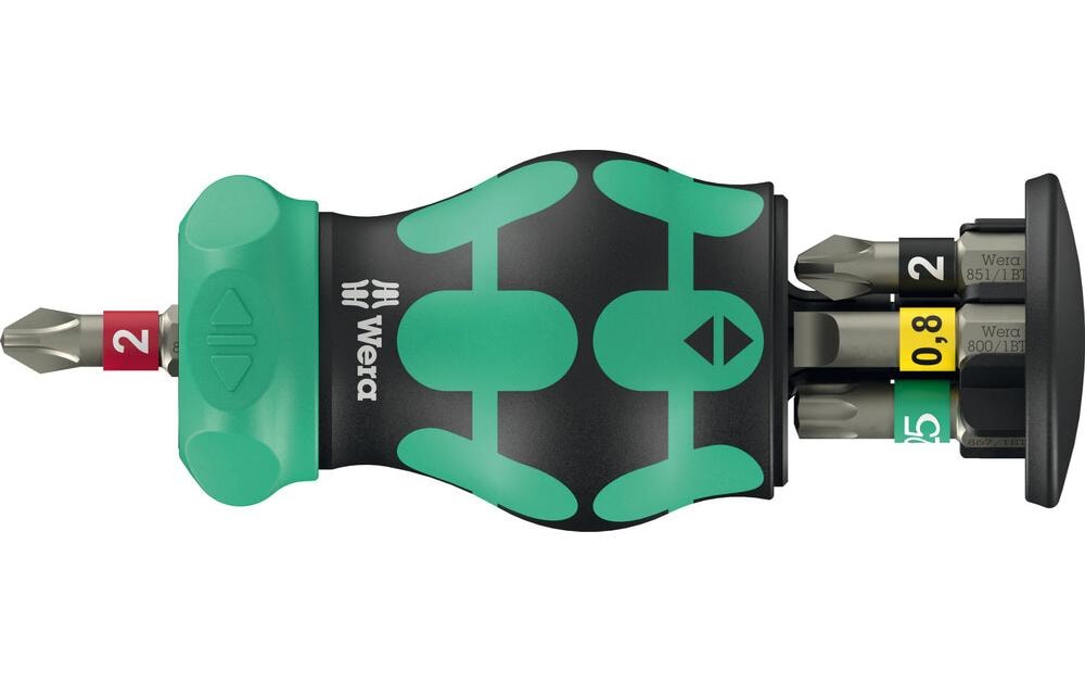 Wera Kraftform Kompakt – Schraubenzieher-Set 6 mm, 6-teilig, magnetisch – RA 2 2025