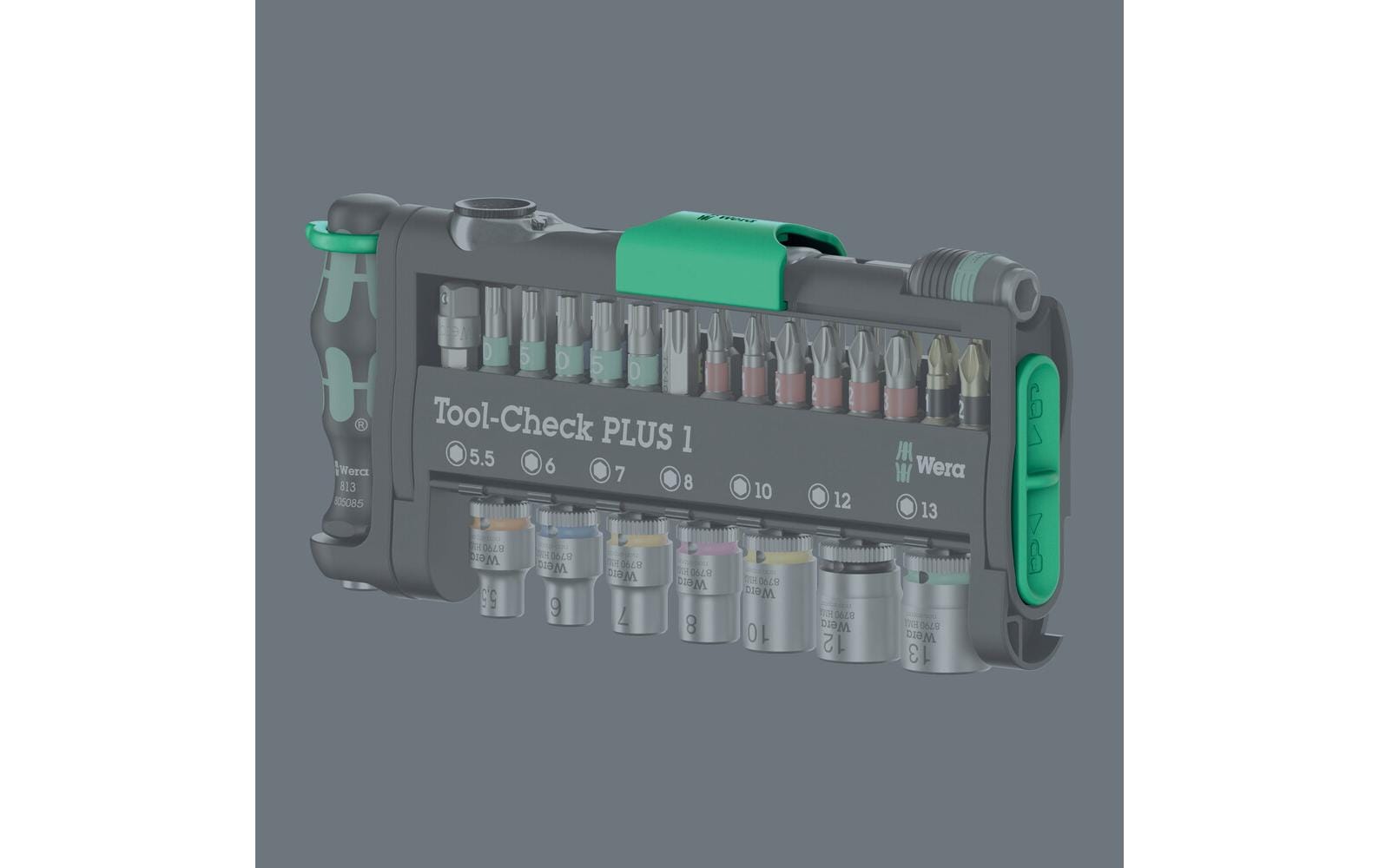 Wera Gemischtes Werkzeug-Set, 39-teilig, Werkstatt, mit Ratsche, Tool-Check PLUS 1