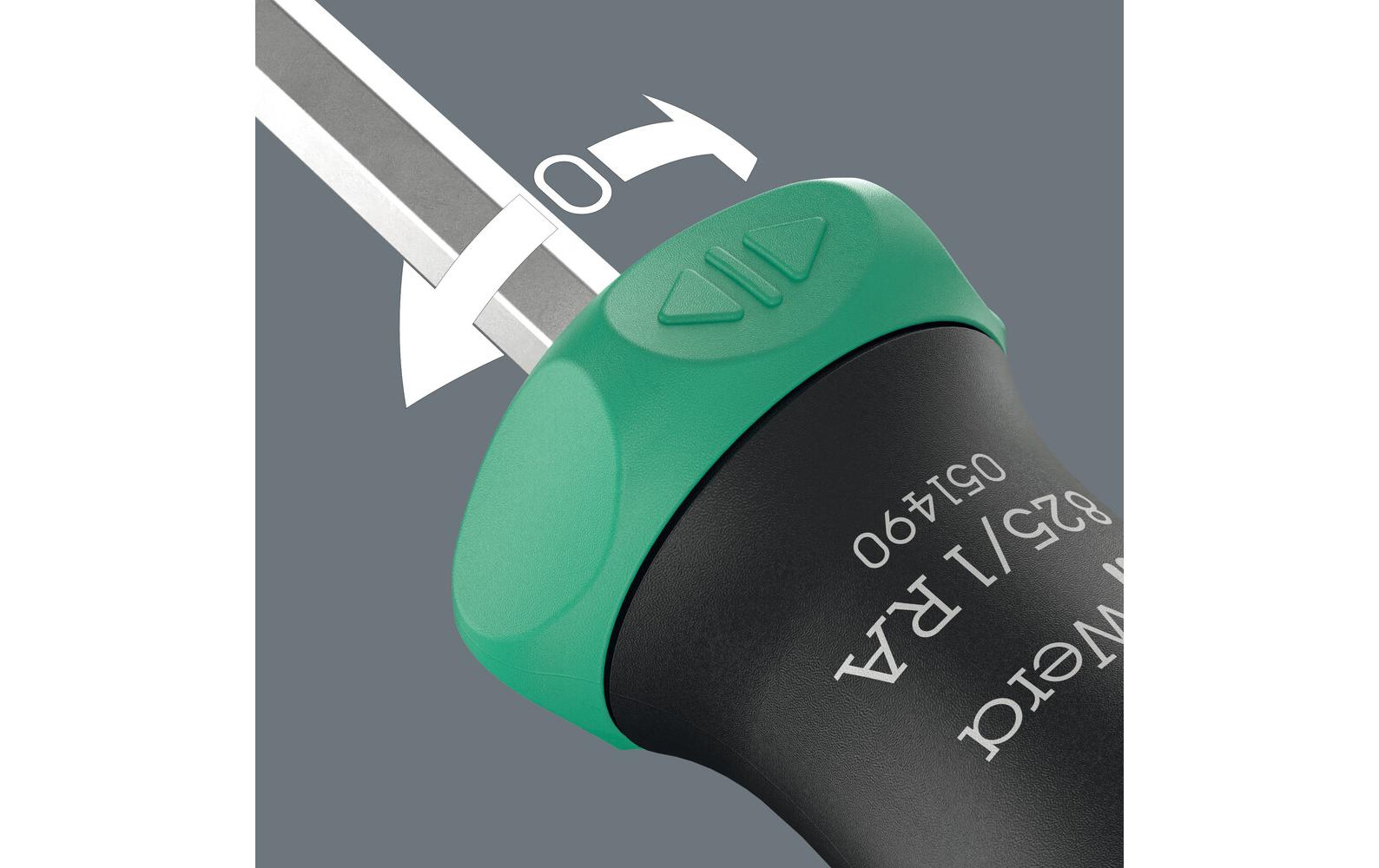 Wera Kraftform Kompakt – Multi-Bit-Schraubenzieher-Set 1/4", PH, 6-teilig