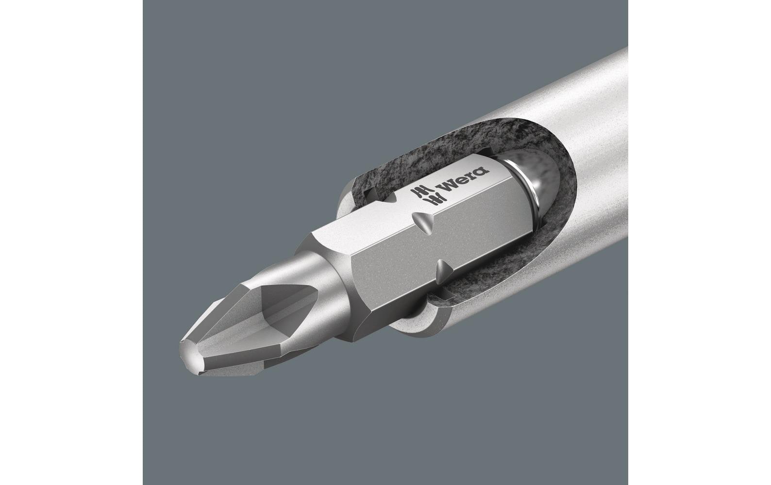 Wera Kraftform Kompakt – Multi-Bit-Schraubenzieher-Set 1/4", PH, 6-teilig