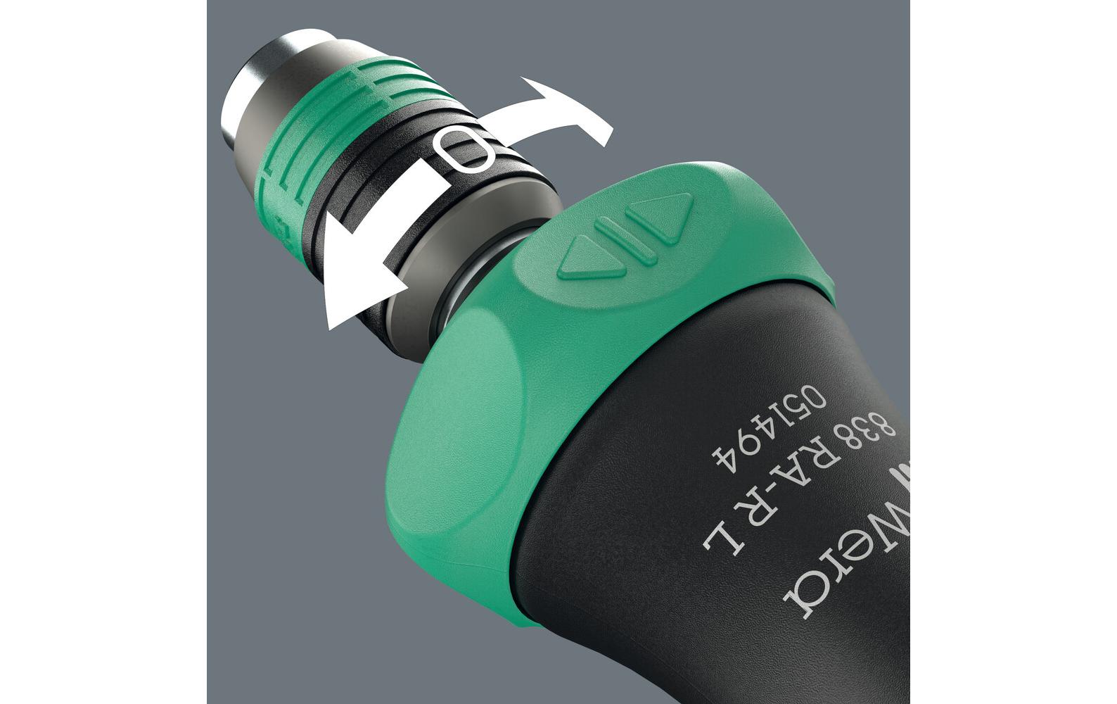 Wera Kraftform Kompakt 60 – Multi-Bit-Schraubenzieher-Set, 17-teilig, magnetisch, Tragetasche, 5051530001