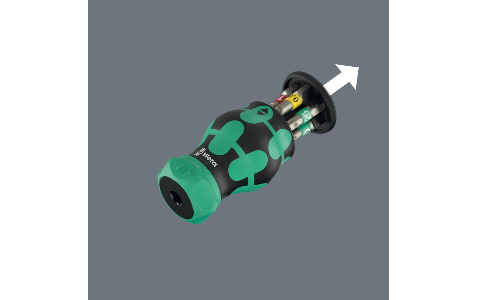 Wera Kraftform Kompakt – Multi-Bit-Schraubenzieher-Set PH/TX, 6-teilig, magnetisch – RA 1 2025