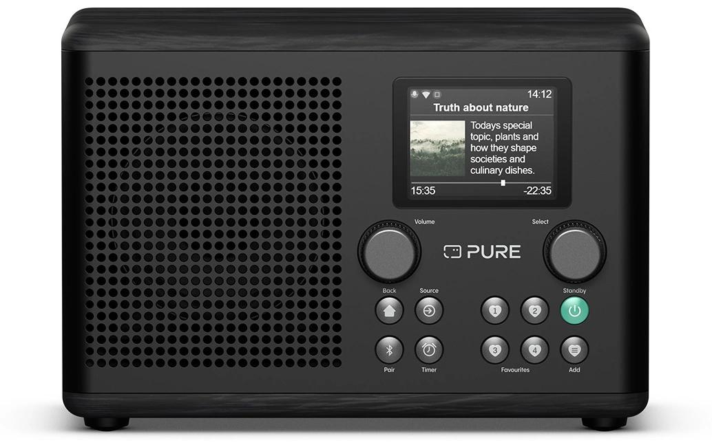 Pure Tischradio – DAB+ Radio Classic H4i, 11,7 cm, 1'200 g