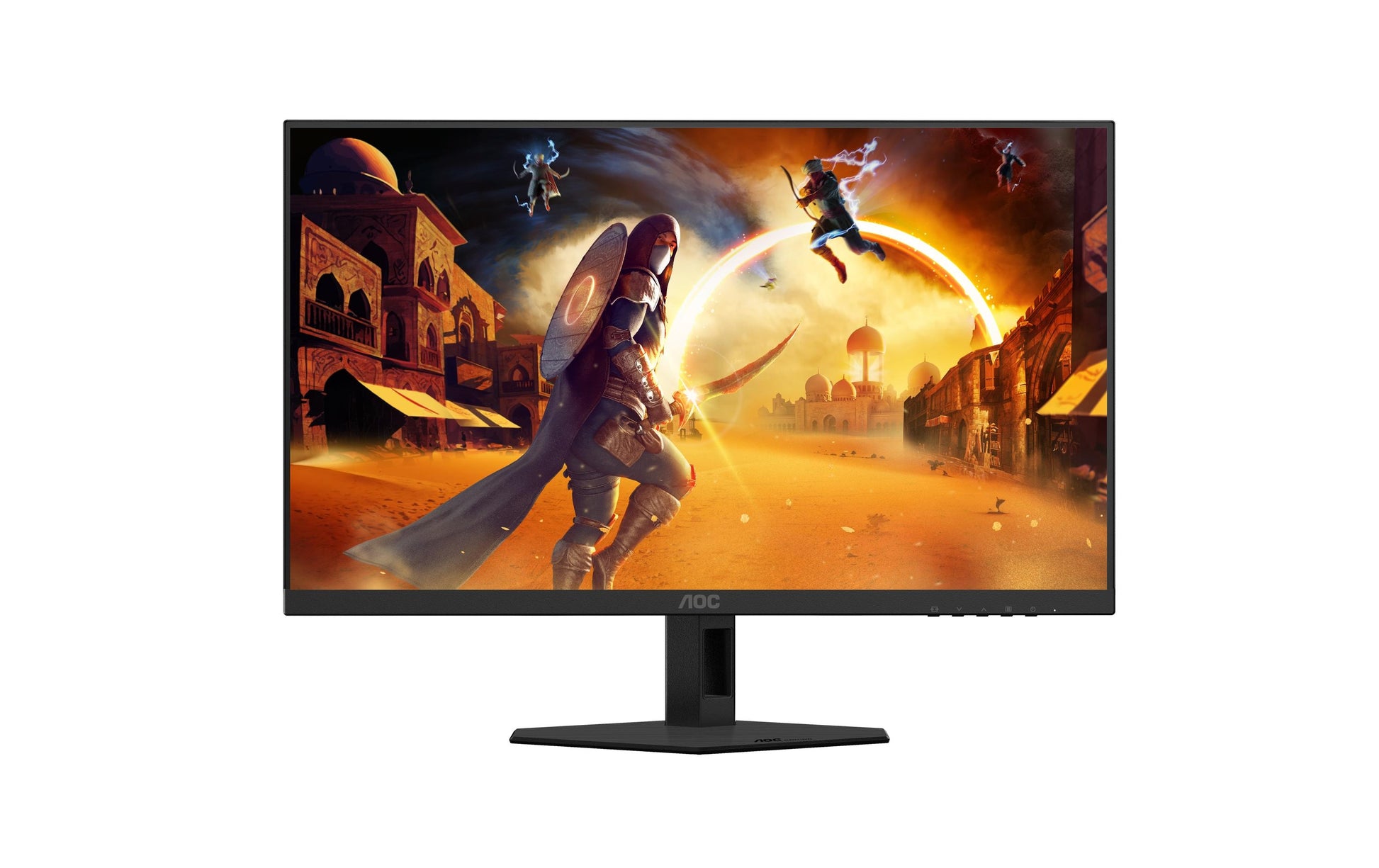 AOC Q24G4RE – Monitor, 23,8", 2560 × 1440 (WQHD), VA, 180 Hz, Adaptive Sync, Schwarz