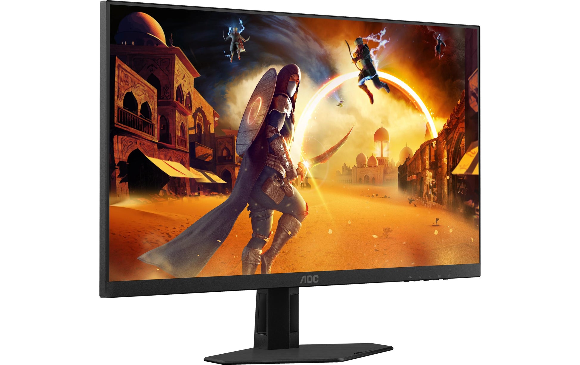 AOC Q24G4RE – Monitor, 23,8", 2560 × 1440 (WQHD), VA, 180 Hz, Adaptive Sync, Schwarz
