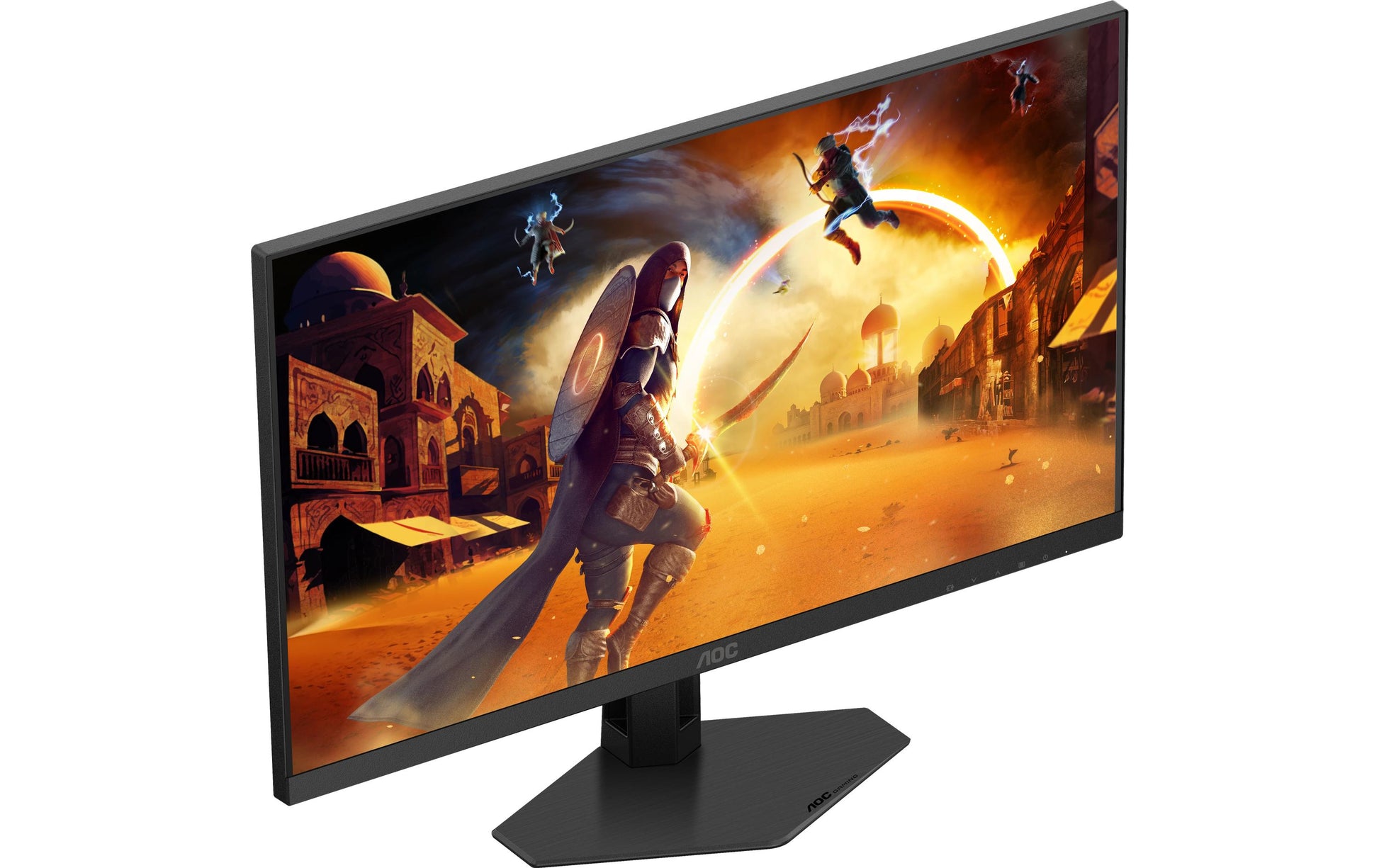 AOC Q24G4RE – Monitor, 23,8", 2560 × 1440 (WQHD), VA, 180 Hz, Adaptive Sync, Schwarz